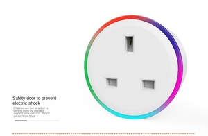 Prise intelligente Wi-Fi avec prise standard 15A 120V, mise à la terre, télécommande en plastique pour usage résidentiel - Product Image 4