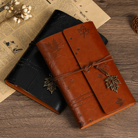 Cahier en cuir de vachette vintage fait à la main couverture en cuir Journal de voyage livre reliure à feuilles mobiles couverture rigide Journal mignon pour Notes