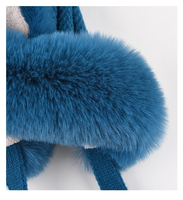 Chapeau d'aviateur en fausse fourrure pour femmes, vente en gros, hiver, chasse, renard mignon, oreilles de chat, adulte