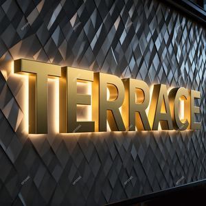Letras LED RGB Abiertas Retroiluminadas, Letrero Personalizado con Alfabeto de Color Mágico, Acrílico Iluminado, IPX3 Impermeable, para Empresas de Publicidad, Tiendas de Automóviles - Product Image 1