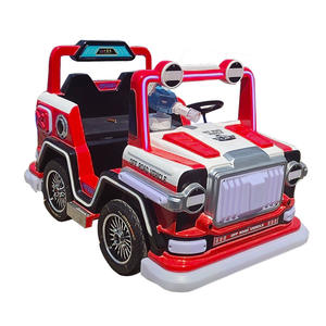 Nouveau modèle <span class=keywords><strong>de</strong></span> voiture tamponneuse électrique à grande roue pour parc d'attractions pour enfants, voiture <span class=keywords><strong>de</strong></span> course tout-terrain à quatre roues en plastique pour loisirs en extérieur - Product Image 5