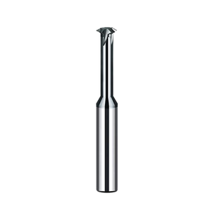 Fraise à queue de cygne YUFU en carbure de tungstène 65 degrés, à une seule dent, non revêtue, OEM/ODM, pour aluminium - Product Image 1