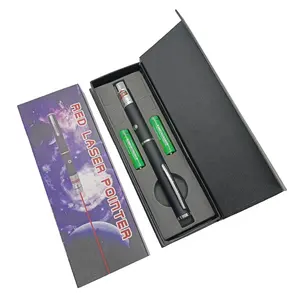 带彩盒和AAA电池的红色激光指针猫激光指针玩具绿色激光笔猫激光指针