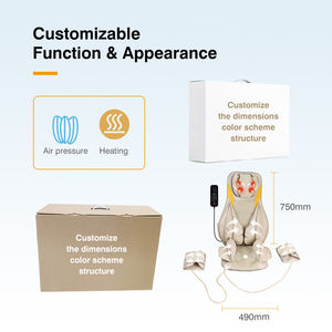 Correcteur Masseur De Dos Et Decou Cervicales Shiatsu Avec Chaleur Petrissage Profond 4D Sans Fil Pour Epaules Et Dos Our Le Dos - Product Image 3