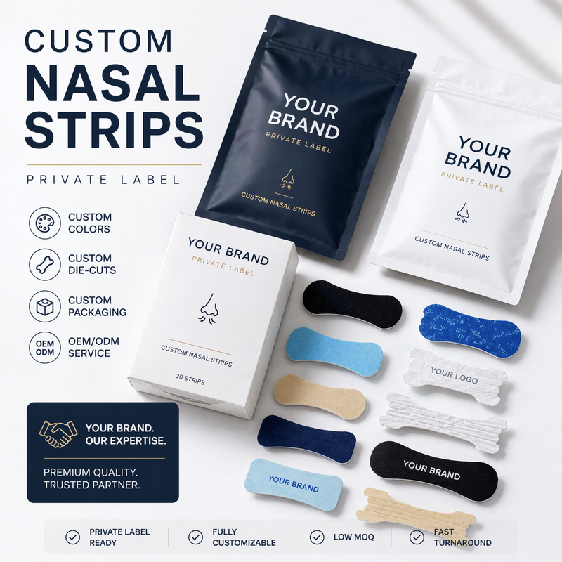Xingda Custom Brand Package Nasal Strips