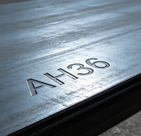 Plaque en acier au carbone AH36 DH36 EH36, longueur et largeur personnalisées pour plaque en acier de construction navale Bv Ah36, plaque marine de qualité Ah36