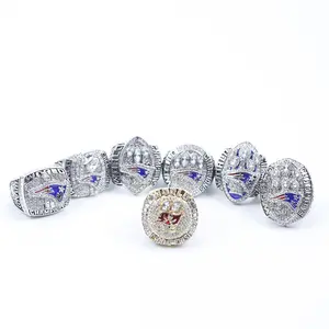 Новое кольцо для чемпионата Англии патриотов Super B с совами, бесплатная доставка, 6 шт. и 7 шт. колец Brady, кольца для чемпионата НФЛ по футболу