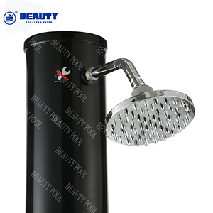 Douche solaire extérieure 18L en ABS et <span class=keywords><strong>PVC</strong></span>, colonne de douche chauffée au solaire pour <span class=keywords><strong>piscine</strong></span>, jardin, plage, cour arrière, spa - Product Image 6