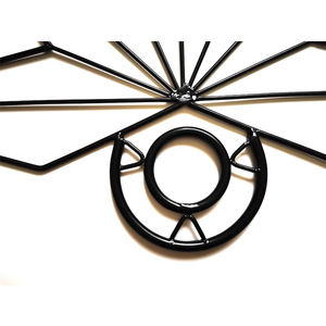 2022 Tunggal Juggling Ancing Logam Bingkai Kipas Api - Product Image 4