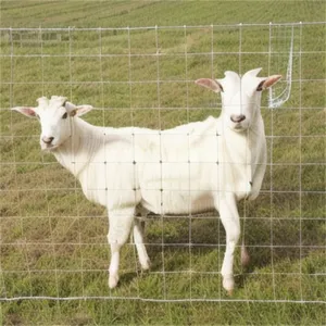 Livestock Fence 4ft X 164ft Galvanized Cattle Deer Fence Heavy Zinc Coating Wire Fencing Farm For Hog Goat Horse