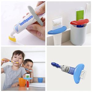 Custom Wholesales Plastic <b>Tube</b> <b>Squeezer</b> Push and Save Dispenser for <b>Toothpaste</b> or Hair Salon Bathroom Sets - Product Image 5