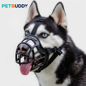 Lightweight Sturdy OEM ODM <b>Dog</b> <b>Muzzle</b> Breathable Silicone Cover Luxury Buckle Reflective Breakaway for Small Large - Product Image 1