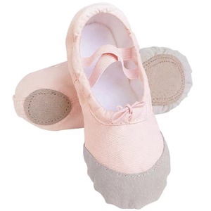 Chaussures de danse de <span class=keywords><strong>Ballet</strong></span> en toile pour enfants/chaussures de danse confortables pour enfants - Product Image 1