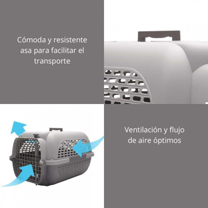 Fast Delivery Airline Approved Portable Solid Plastic Eco-friendly Large Air Travel Kennel Wheels <b>Pet</b> Dog Cat Plastic Tray - Product Image 3