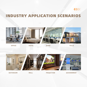 <span class=keywords><strong>Espejo</strong></span> Unidireccional Inteligente PDLC Autoadhesivo de Diseño Moderno, Ventana Atenuable, Vidrio <span class=keywords><strong>Electrocrómico</strong></span> para Decoración de Hoteles - Product Image 4