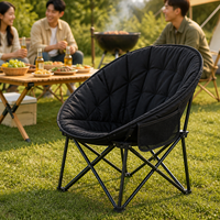 Chaise pliante rembourrée ultralégère et portable pour le camping, la pêche, les pique-niques en plein air