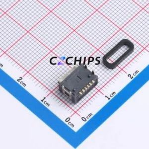 UC07-0B06F00P11 USB Connector SMD Connector ( Connector Type: Type-C )( Gender: Female )( Mounting Type: Horizontal Mount ) - Product Image 2