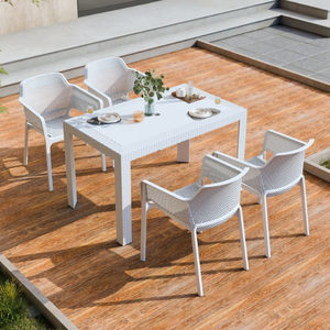 <span class=keywords><strong>Fauteuil</strong></span> nordique moderne et minimaliste en plastique pour l'extérieur Design portable et étanche pour restaurant, salle à manger, banquet, loisirs. - Product Image 2