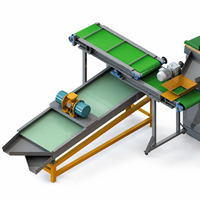 Machine de recyclage automatique de fil de cuivre 300-500 kg/h, granulateur de câbles, usine de séparation de câbles secs, certifiée CE