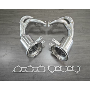 AKS Racing Downpipe para Porsche 911 992 <span class=keywords><strong>GT3</strong></span> GT3RS 4.0L Cabezal de escape - Product Image 5