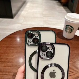 Coque de téléphone magnétique antichoc plaquée électrolytiquement pour <span class=keywords><strong>iPhone</strong></span> 17 16 15 14 Pro Max - Product Image 6