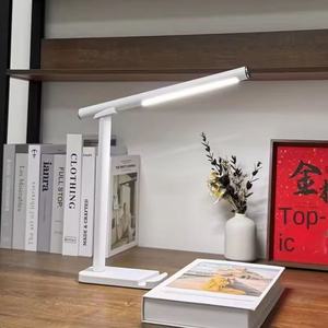 Nhôm Không Dây Sạc Bàn Ánh Sáng Cổng USB Mới Từ Có Thể Tháo Rời Bảng Đèn Hẹn Giờ LED Cho Mắt Chăm Sóc Cho Nghiên Cứu Phòng Khách - Product Image 2