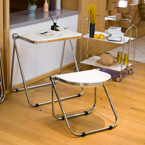 Taburete Plegable Económico BILIDO, Taburete Simple y Creativo para el Hogar, Sala de Estar, Campamento al Aire Libre - Product Image 3