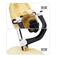 Fruit Groente Aardappel Chaplin Cutter Mes Creatieve Plastic Tekens Dunschiller Koken Gereedschap Keuken Gadgets Accessoires 1Pc