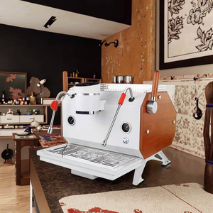 Machine à café expresso industrielle <span class=keywords><strong>italienne</strong></span> intelligente <span class=keywords><strong>haut</strong></span> <span class=keywords><strong>de</strong></span> <span class=keywords><strong>gamme</strong></span> commerciale à double chaudière pour les débutants en Latte Art - Product Image 4