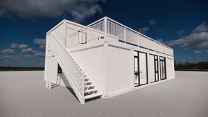 Maisons Conteneur Logements <span class=keywords><strong>Sociaux</strong></span> Villas Modulaires Préfabriquées Fabricant Professionnel - Product Image 2