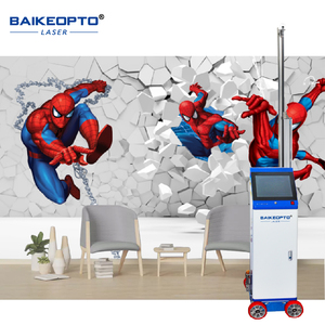 Imprimante murale verticale 3D Offres Spéciales directement sur la machine de peinture murale Imprimante murale à jet d'encre intelligente AI - Product Image 2