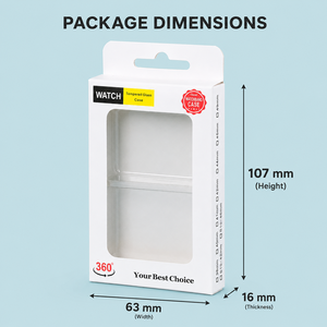 Boîte de rangement universelle premium à double compartiment pour montres connectées <span class=keywords><strong>Apple</strong></span> et Huawei – Étui de protection 2-en-1 - Product Image 4