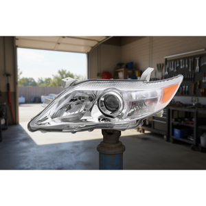 Faro Halógeno para Toyota Camry 2010-2011, Lado Izquierdo, Negro, Nuevo, Repuesto, Sistema de Iluminación Automotriz de 12V - Product Image 2
