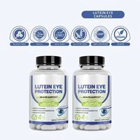 Kapsul HDK Lutein 60 Kapsul Ekstrak Bunga Marigold Vegan Halal Non-GMO OEM ODM Suplemen Bersertifikat Grosir