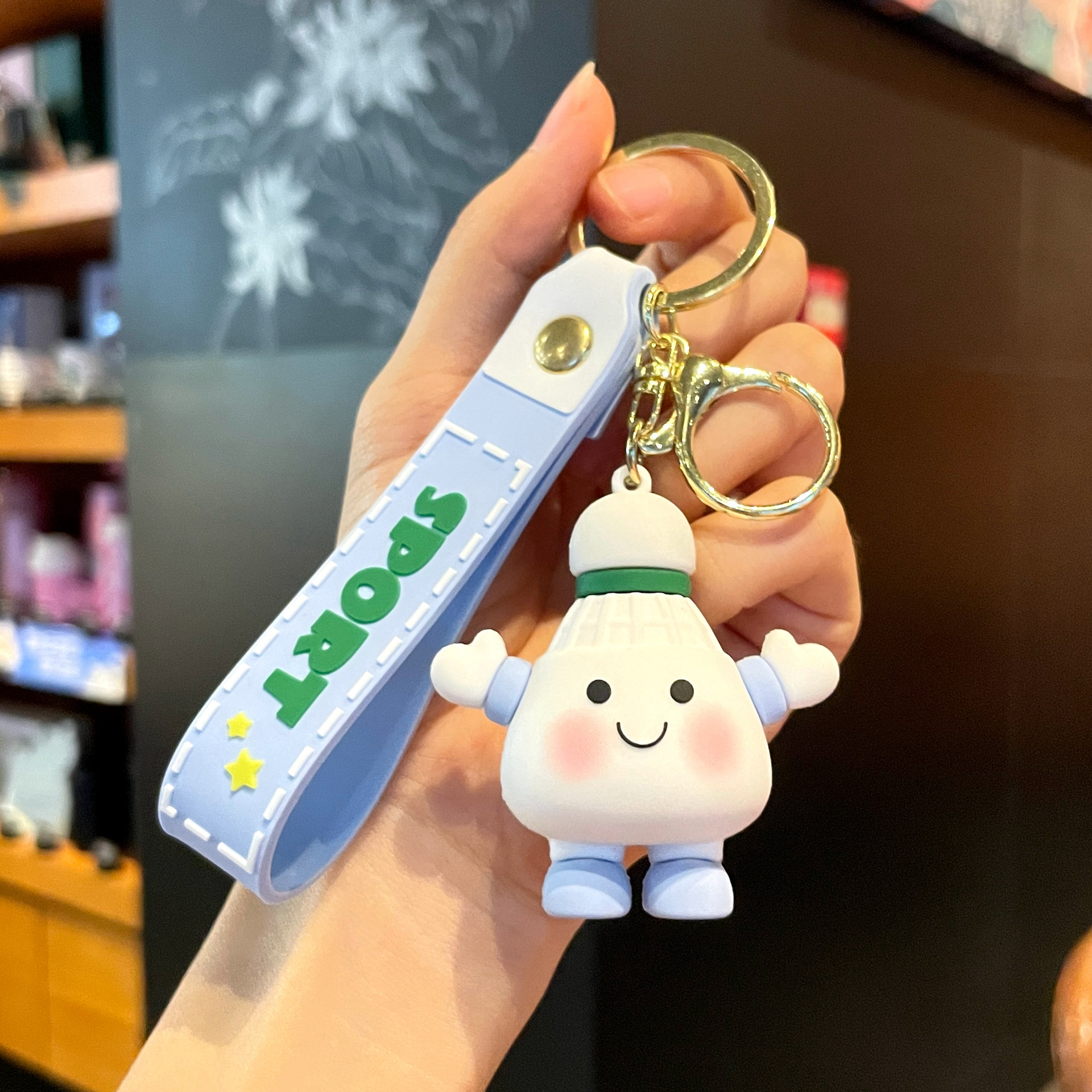 Colgante deportivo de segunda generación - Bádminton