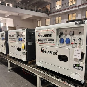 ハイアーンズ 5KW/6KVA DG6500SE 電動スタート式 静音ディーゼル発電機 家庭用 - Product Image 3