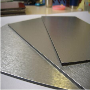 Revêtement Alucobond au design moderne pour hôtels, alliage d'aluminium léger en gris <span class=keywords><strong>anthracite</strong></span> blanc, garantie antistatique de 20 ans - Product Image 5