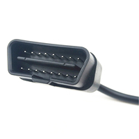Universal OBD OBD2 OBD II Male 16pin to MX3.0 2*3P Extender Cable