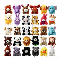 FunboxesMini Jouets en peluche Œufs de Pâques 3 pouces, animaux en peluche en gros pour machine à griffes, pour anniversaire, mariage, fête, souvenir