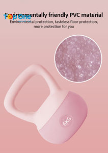 Top One Kettlebell multifuncional para yoga y entrenamiento de fuerza Hierro cómodo y campana suave con diseño de protección de piso - Product Image 3