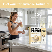 WELLBODY - Poudre de protéines de lactosérum de qualité supérieure, sans gluten, nutrition sportive, poudre de protéines de lactosérum, approvisionnement direct d'usine