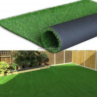 Décoration murale de jardin pour mariage, gazon artificiel paysager en herbe synthétique PE, hauteur personnalisable