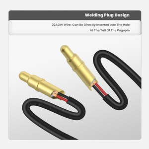 Geschweißter Anschluss Vibrations beständiger feder belasteter Stecker POGO-Stifts onde für Industrie anlagen - Product Image 4
