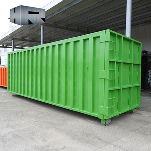 Contenedor elevador <span class=keywords><strong>de</strong></span> 25m3 con gancho, contenedor <span class=keywords><strong>de</strong></span> reciclaje <span class=keywords><strong>de</strong></span> clasificación <span class=keywords><strong>de</strong></span> <span class=keywords><strong>basura</strong></span> para residuos <span class=keywords><strong>de</strong></span> metal <span class=keywords><strong>de</strong></span> construcción, nuevo - Product Image 3
