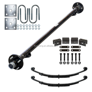 Remorque légère non freinée de 2000 lb en gros à <span class=keywords><strong>essieu</strong></span> unique avec moyeu de renvoi 4and5 boulons - Product Image 2