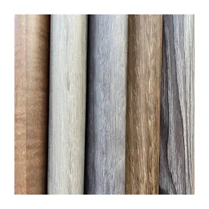 गर्म बिक्री सर्वोत्तम गुणवत्ता वाले वाटरप्रूफ लकड़ी के अनाज फर्नीचर पीसी दरवाजे के लिए सजावटी फिल्म