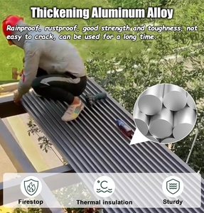 Sản xuất tùy chỉnh chống cháy Polyurethane Tấm bánh sandwich nhôm không thấm nước cách điện tấm lợp cho ngoài trời - Product Image 3