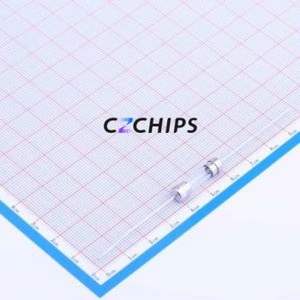 5F.1000212000R1(5) One-Time Fuse Through hole Component (THT),D5.6xL21mm Fuse Glass Tube Fuse 1A - Product Image 1
