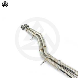 Escape Catback Valvetronic de Acero Inoxidable CSZ para <span class=keywords><strong>Audi</strong></span> <span class=keywords><strong>SQ8</strong></span> 4.0TT 2019- Silenciador con Válvula y Control Remoto - Product Image 4