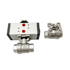Mini Válvula Solenoide de Dos Vías PN16, Rosca Hembra de 1/2 Pulgada DN15, Acero Inoxidable SS304, de 2 Piezas, para Uso Industrial - Product Image 1